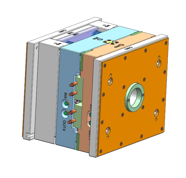 注塑模具全3D設計2板模冷流道潛水進膠滑塊結構精密模具