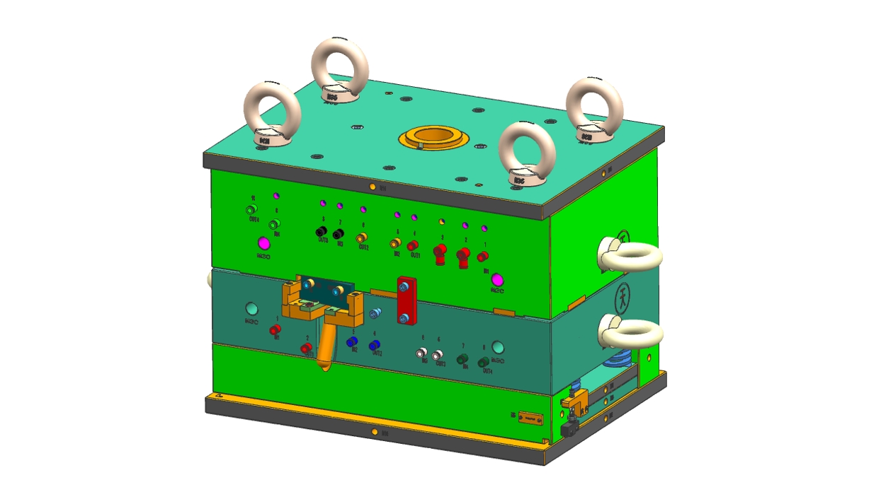 全3D出口模具設計米思米misumi標準