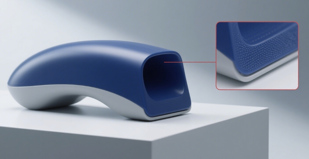 雙色注塑成型產(chǎn)品示例,展示雙色結(jié)合精細(xì)效果